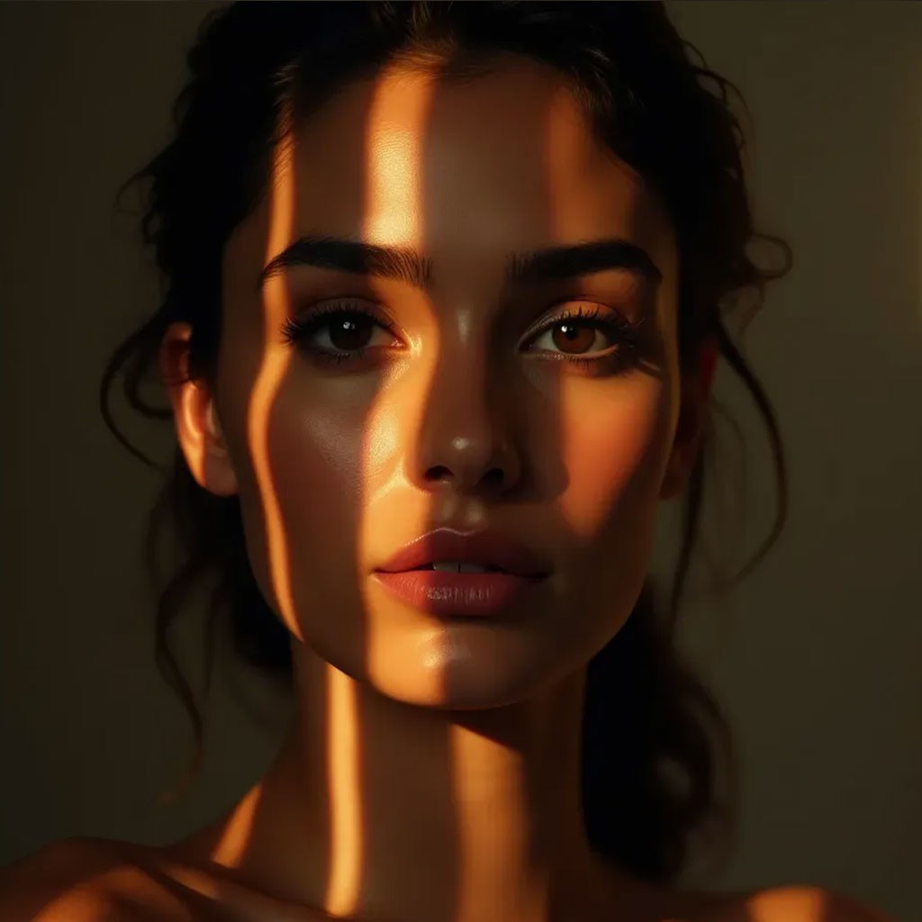 A promotional section for Botox treatments in Jeddah by MAYAM Aesthetics. The image features a close-up portrait of a woman with flawless skin, illuminated by dramatic light and shadow patterns. The text highlights the clinic’s commitment to providing refined, luxurious, and bespoke aesthetic solutions with expert precision. A 'Book Your Appointment' button is included for users to take action.